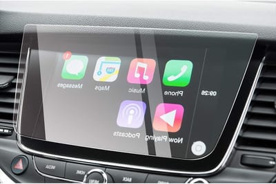 8 Inch Navigatiescherm Beschermfolie voor Opel Astra en Crossland X - 9H Krasbestendig en Vingerafdrukbestendig GPS Transparant