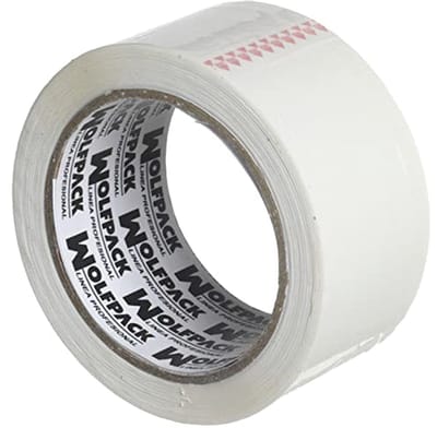 Verpakkingstape Wit 48 mm x 66 m - Hoogwaardige Hechting en UV-bestendigheid