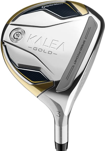 TaylorMade Kalea Gold Dames Fairway Wood | 5 | 20,5° Loft | Rechtshandig | |