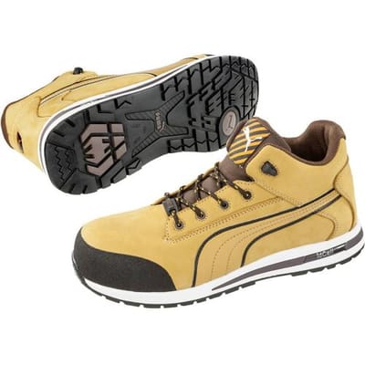 PUMA Dash Wheat Mid HRO SRC 633180-42 Hoge veiligheidsschoenen S3 Schoenmaat (EU): 42 Beige, Bruin 1 stuk(s)