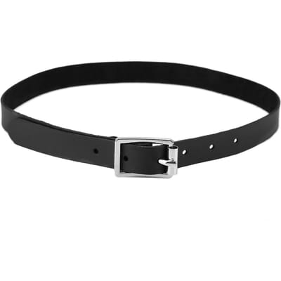 1 pièce Accessoires d'équitation Fait main Cuir véritable Sangle d'éperon équestre black