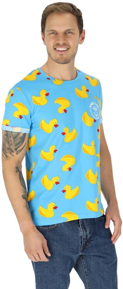 Blount & Pool Tropical Pocket Tee – Heren T-shirt – Maat M