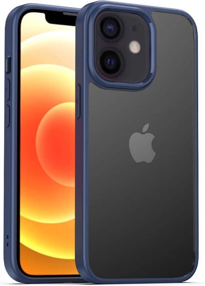 Smartphonica TPU Sterk Hoesje Met Doorzichtige Achterkant voor iPhone 11 - Blauw geschikt voor iPhone 11