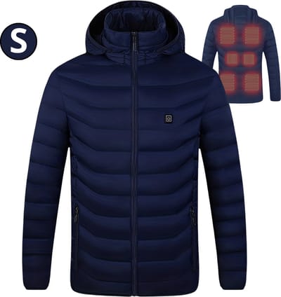 Bovista Verwarmde Jas - Heating Jacket - Thermo Jas - Elektrische Kleding - Jas Met Verwarming - Met Capuchon - Dames & Heren - Maat S