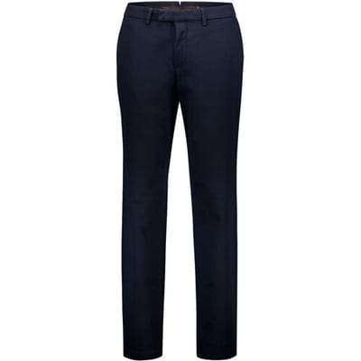 Gardeur Broek Tybalt Luxurious Soft Touch Cotton Cashmere Blend Dark Navy / male