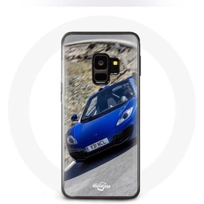 Case voor Samsung Galaxy S9 Formule 1 McLaren Car Blauw blauw