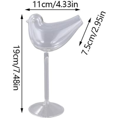 Creatief Cocktailglas Kogelvis Octopus Sapbeker Bar Zwaan Vogelvorm Wijnglas Met Rietje Bruiloftsfeest Barware Benodigdheden gray