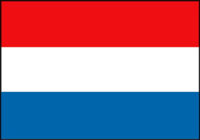 Nederlandse vlag 30 x 45 cm