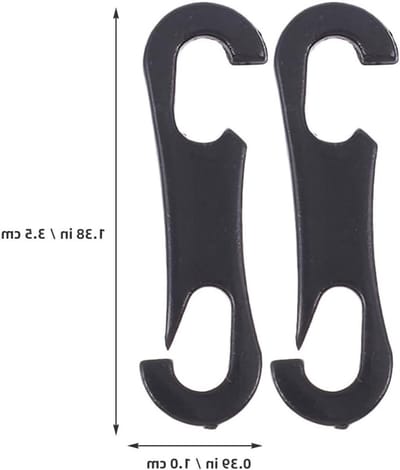 100 Stuks Auto Zitplaats Hoofden Haken - Auto Accessoires voor Zitkussens en Stoelhoezen, Bevestigingshaken voor Stoelhoezen