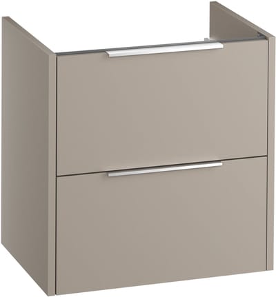 Saqu Lima wastafelonderkast excl. greep 60x45x60cm mat greige