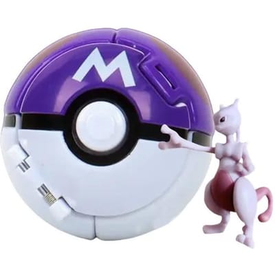 Pokemon Elf Bal Figuur Pikachu Charizard Blastoise Mewtwo Pocket Monster Variant Pokébal Vervorming Speelgoed Actie Model Cadeau