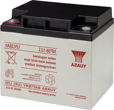 Loodaccu - 12V Batterij - Stroomvoorziening - AGM Technologie - 19.7 x 16.5 cm - Zwart