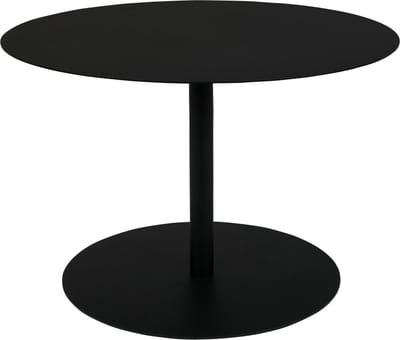 Zuiver Snow Salontafel Rond 60 cm Metaal Zwart