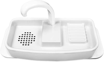 Toilet Wasbak - Toiletcombinatie - Water Besparen - Ingebouwde Kraan - Tot 50.8cm - Wit