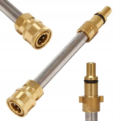 Rosfix Adapter Snelkoppeling Vervanging - 1/4" QC - Duurzaam, voor Schuimpistool - Geschikt voor Black&Decker, Bosch