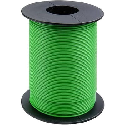 Donau Elektronik 125-S25-4 Draad 1 x 0.25 mm² Groen 25 m