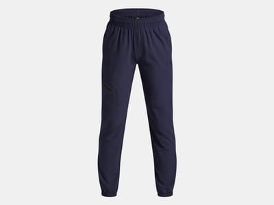 Under Armour Kinder Jogginghose B Unstoppable Woven Jogger 6003747 Blue 403-M (US YMD)