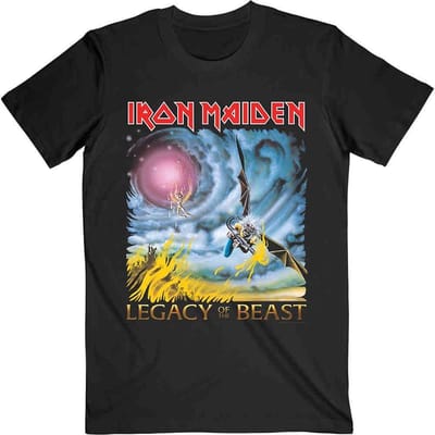 Iron Maiden - The Flight Of Icarus Heren T-shirt - S - Zwart