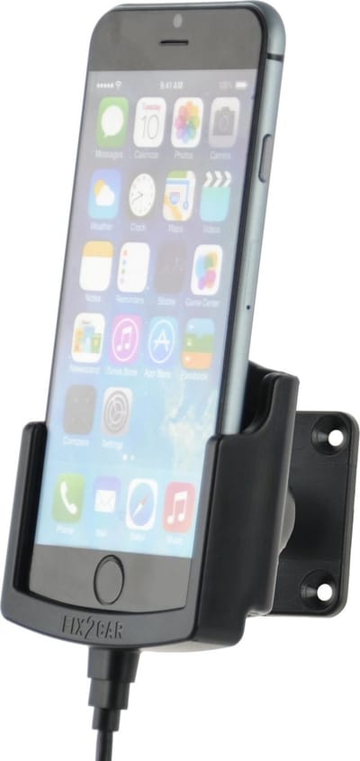 KRAM Fix2Car Auto Active holder Zwart voor: Apple iPhone 6/6S