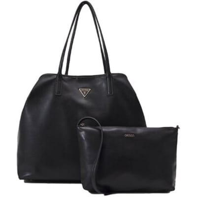 Guess Eco Vittoria - Shopper L with removable pouch 40 cm (black)