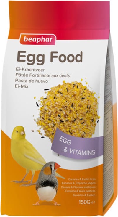 Ei krachtvoer kanaries en tropische vogels 150 gram - Eivoer voor vogels - Vogelvoer