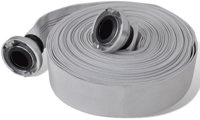 Brandweerslang Plat - Waterafvoerslang Tuinslang - Water Transport - Gladde Binnenvoering - 20 m 2 inch - Blauw
