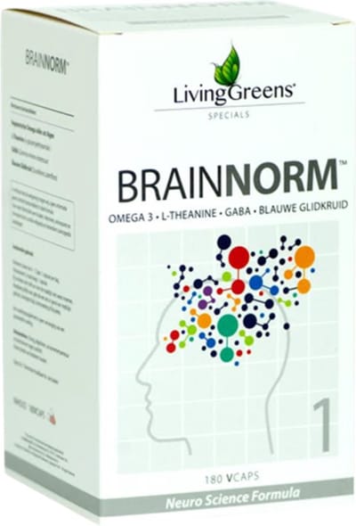 Livinggreens Brainnorm 60 Vegetarische capsules