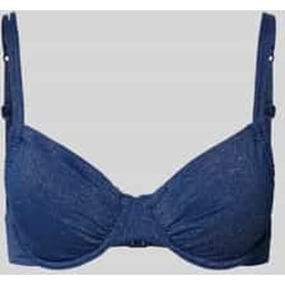 Bikinitop met plooien