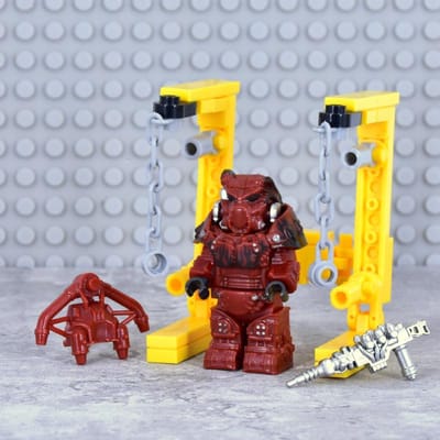 X-01 Militaire Soldaten Mini Actie fallouted Ridders Beugel Model Figuren Wapens Robots Mecha Bouwstenen Stenen Speelgoed