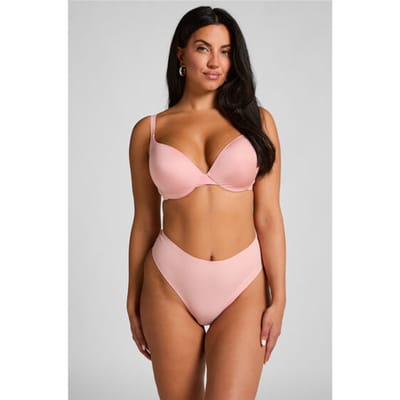 Hunkemöller Dames Lingerie String Smooth - Roze - maat XS
