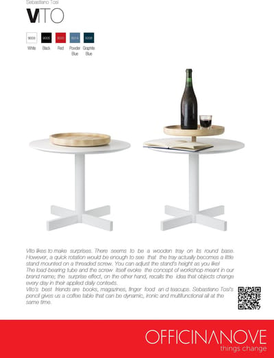 OF 573513 Meubelen Tafel met Draaiplatea