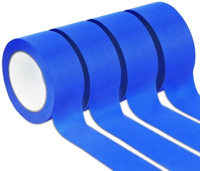 Maskingtape 48 mm x 50 m voor Professioneel Schilderwerk - Verwijderbare Tape voor Nauwkeurige Kleurgrenzen en Creatieve Projecten