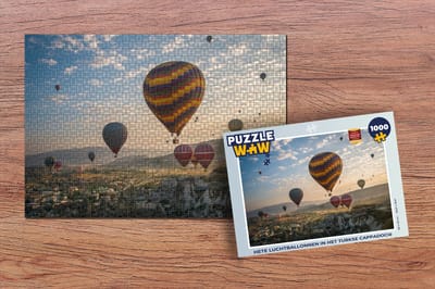 Puzzel Luchtballon - Natuur - Turkije - Legpuzzel - Puzzel 1000 stukjes volwassenen