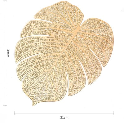 Elegante Luxe Gouden Stempel Onderzetters Drank Absorberend Dunne Rozenblaadjes Onderzetters Voor Koffie Houten Tafel Kurk Hittebestendig Herbruikbare Drankonderzetter 1PC goud
