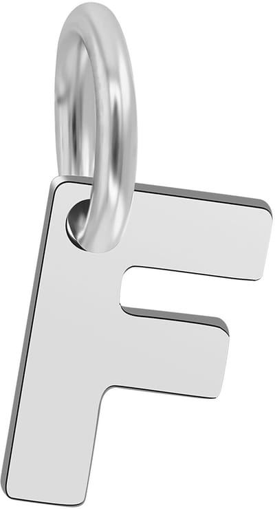 AKZENT Akzent unisex hanger "Feinsil" uit 925 Sterlingzilver, gerhodineerd, duurzaam