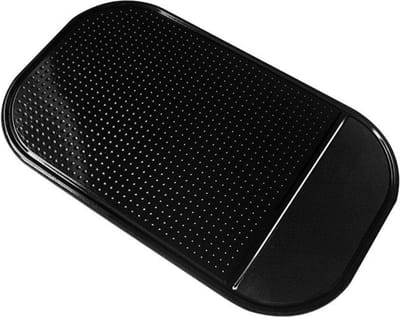 ProPlus Anti-slip mat - siliconen - hittebestendig - 8,5 x 14 cm - zwart
