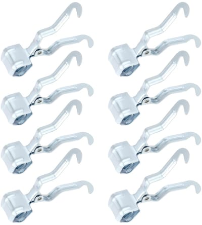 Dailygoods- Klemhaken 8 Stuks - Multifunctionele Campinghaken