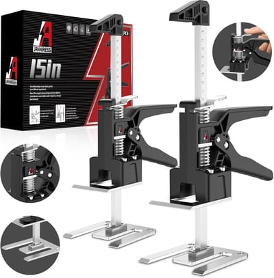 2x Arbeidsbesparende Tegelheffer en Meubelliften - 15 inch - Draagkracht 227 kg