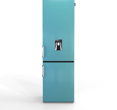 Nunki Large H2O – Koel-vriescombinatie – Waterdispenser – E-klasse – 268 liter – Sky Blue Gloss