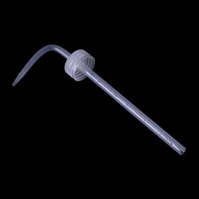 1000ml Plastic Spray Gun Onderhoudsdrukpot met Gebogen Mond, Universele Reinigingsfles voor Spuitpistolen, Eenvoudig te Reinigen en Te Gebruiken