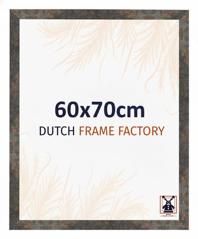 Fotolijst 60x70 cm - MDF - Geoxideerd Metaal - Benno