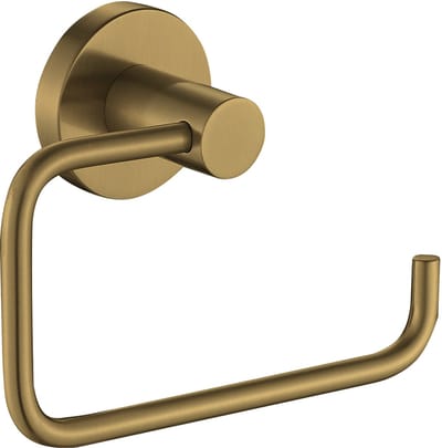 Plieger Vigo Wc Rolhouder – Toiletrolhouder Zonder Klep – Met Schroeven – 10 jaar garantie – Geborsteld Goud