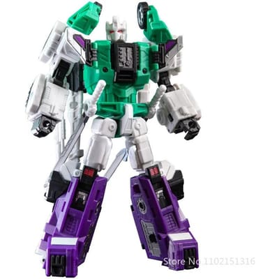 NIEUWE JINBAO Transformatie SIXSHOT Ninja Zesde Orde Zes Vormen Krijger G1 Actiefiguur Vervormbare Robot Cadeaus Speelgoed gray