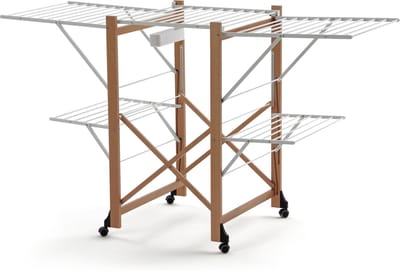 Arredamenti Italia 600 GABBIANO CILIEGIO - Droogrek met massief Beukenhout - 28m Drooglengte - Kleur: hout - ARIT - Il cuore del legno
