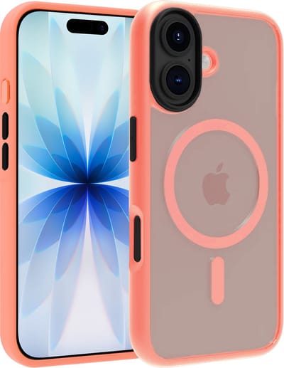 Hoesje - Geschikt voor Apple iPhone 17 - Magsafe Compatible - Sterk & Shockproof - Back Cover - Telefoon Hoes Shockproof - Shock Proof Case - Telefoonhoes - Perzik