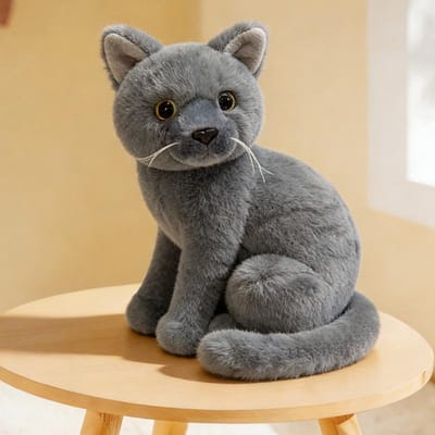 Kawaii Kat Pluche Pop Zacht Knuffeldier Simulatie Pluche Kittens Speelgoed Voor Kinderen Cartoon Kinderen Meisje Baby Verjaardagscadeau about 20-26cm