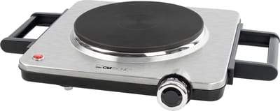 Clatronic EKP 3788 E- Enkele elektrische Kookplaat - RVS