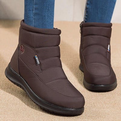Dameslaarzen Sneeuwlaarzen Fleece Plus Waterdicht voor Winterschoenen voor Dames Heren Enkellaarsjes Dijhoog Dames Sneakers Warm houden 42