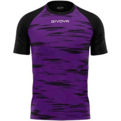 Givova Pixel T-shirt Met Korte Mouwen Paars L Man
