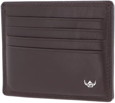 Golden Head Leren kaarthouder Polo RFID Protect Kartenetui 4440 Dunkelbraun donkerbruin